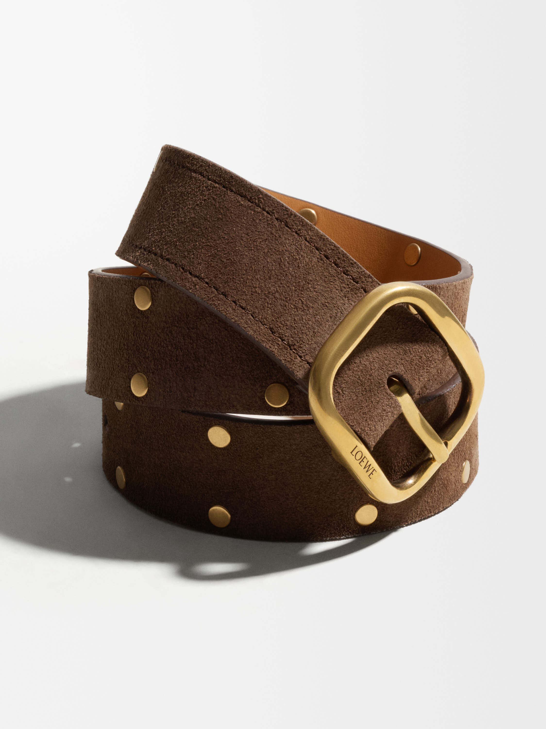 レディース高級レザー & デザイナーチェーンベルト - LOEWE - ロエベ
